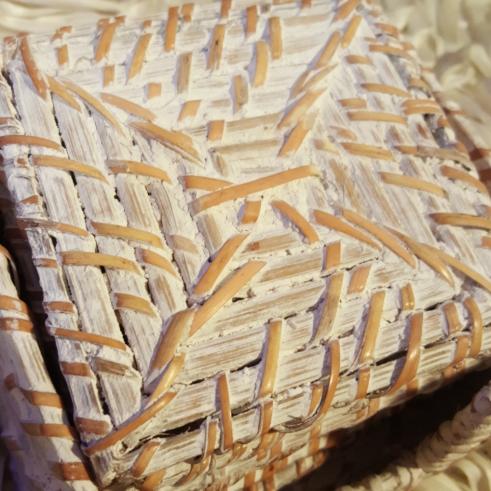 Coaster Set Wicker. - Picture 14 of 15